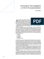 KALLA GÁBOR, Házasság és házasságkötés az ókori Mezopotámiában. 