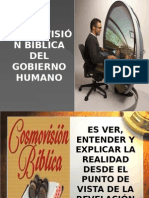 Cosmovision Biblica Del Gobierno Humano 151122