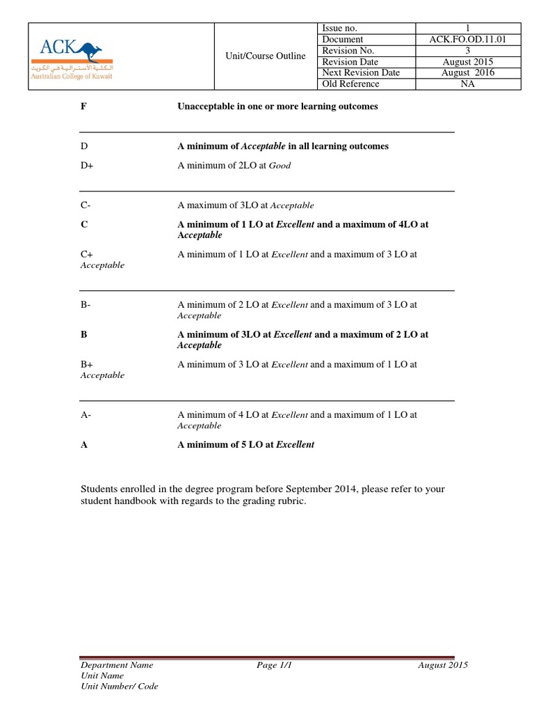 Grading Scale | PDF | Career & Growth | Foreign Language Studies
