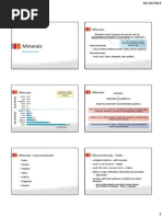 Aulas Bromatologia - Parte 7 - Macrominerais