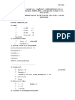 Encuesta Inteligencia e Investigacion