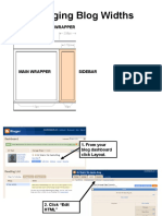 Changing Blog Widths