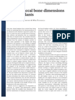 Critical Buccal Bone Dimensions Along Implants PDF