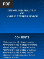 Download Design and Analysis of Hybrid Stepper Motor by ARVIND SN29086655 doc pdf