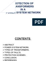 Protection of Transformers INA Power System Network