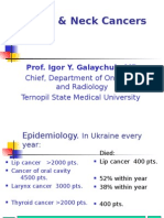 Head & Neck Cancers: Prof. Igor Y. Galaychuk, MD