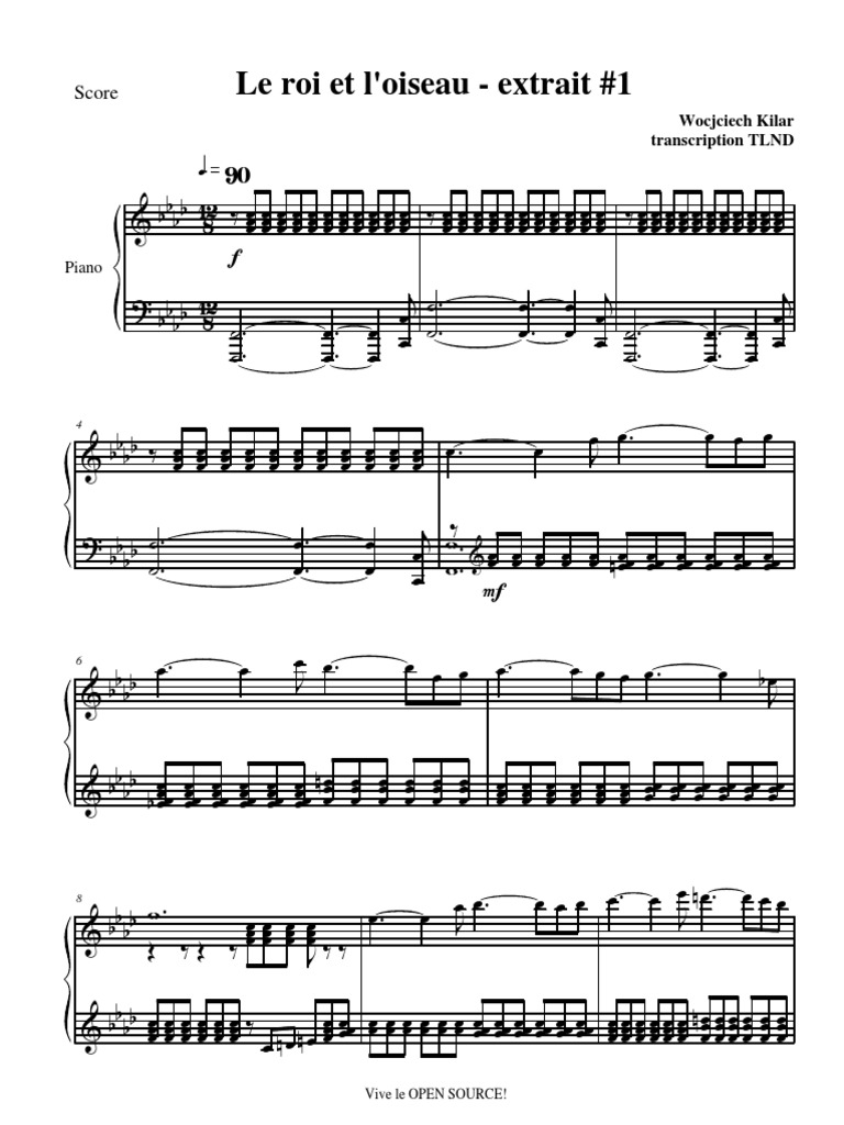 Le Roi Et L Oiseau Extrait 1