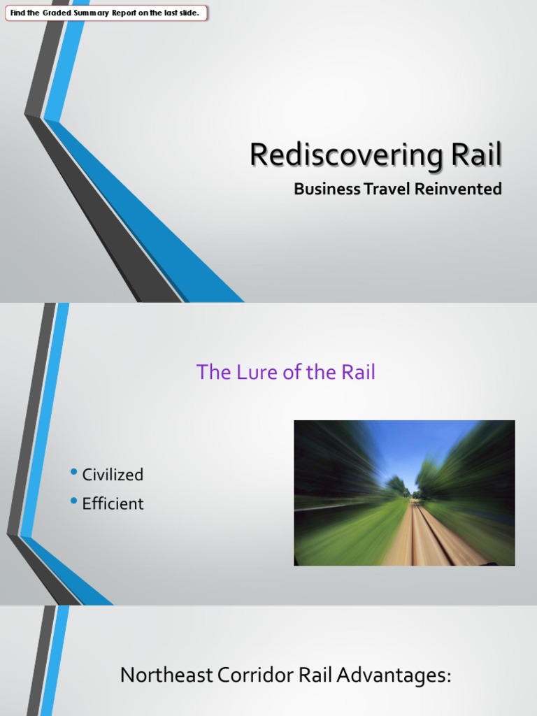 Benefits of Business Rail Travel | PDF