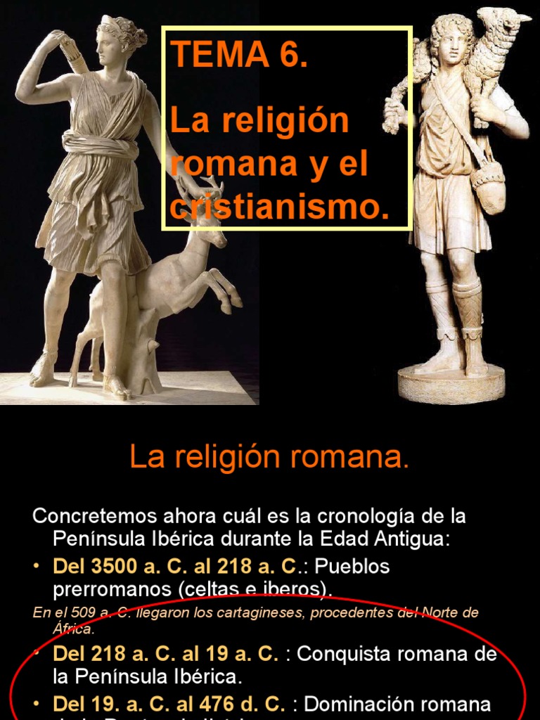 6 La Religión Romana y El Cristianismo | PDF | Orígenes del ...