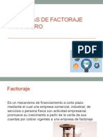 Empresas de Factoraje Financiero 