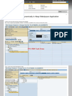 Creating UI Elements Dynamically in Abap Webdynpro Application