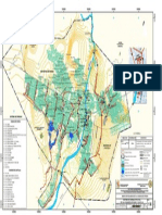 Mapa de Sistema de Drenaje Pluvial de Las Ciudades de Piura y Castilla de Peligros de La Ciudad de Piura