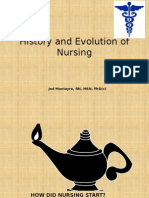 History and Evolution of Nursing