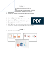 gas instruction sheet