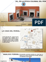 Arquitectura Civil Analisis Arquitectonico Epoca Colonial