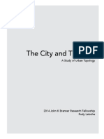 The City and The City - A Study of Urban Topology