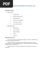 Proiect - Amenajarea Peisagistica a Terenului Unei Case