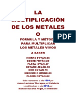 La Multiplicación de Los Metales