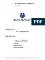 Download 18977219 Bank Alfalah Limited Project of Human Resource Development1 by zeeshan655 SN29089228 doc pdf
