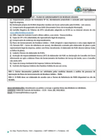 Check List – Plano de Gerenciamento de Resíduos Sólidos