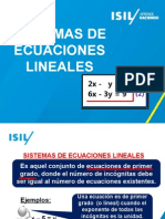 Sistemas de Ecuaciones Lineales