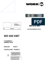 Manual Contolador Luces Wd616kmt