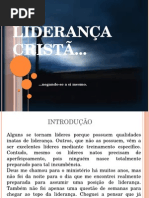 Liderança Cristã-parte 1