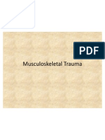 Musculoskeletal Trauma CH 43 and 41-2