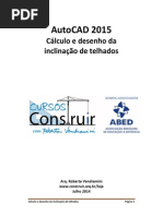 Calculo e Desenho Da Inclinacao de Telhados