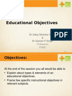Educational Objective - Uday