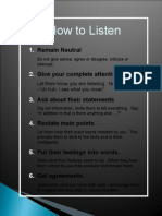 How to Improve Listening Skills