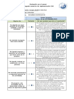 Autoevaluación de Segundo Semestre CAS