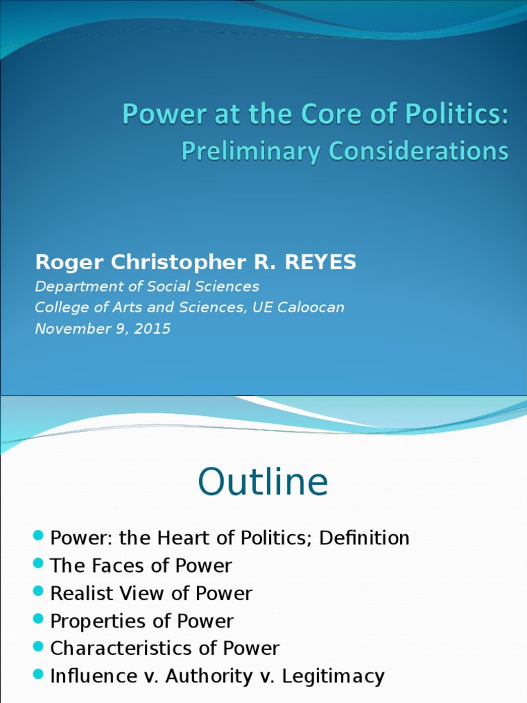 Understanding Power in Politics | PDF | Power (Social And Political ...