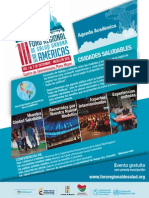 Agenda Académica Foro Regional Américas