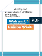Cost Leadership and Differentiation Strategies at Walmart