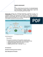 Management of Traumatic Head Injury