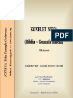 Kohelet (Ecclesiastes) Book in Kotava