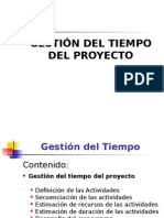 Gestion Tiempo Del Proyecto