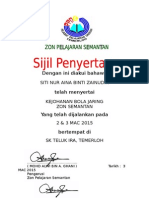 Sijil Penyertaan