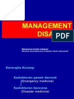 Management Disaster