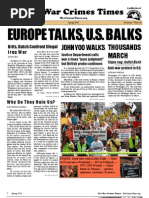 War Crimes Times Spring 2010 -- Color