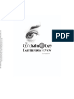 Opthhalmology Examination Review