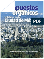 Compuestos Organicos Volatiles CD Mexico