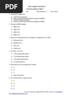 Verilog Objective Test