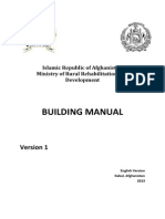 Afghanistan MRRD Building Manual