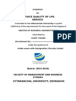 LPG Service Quality Assessment