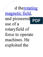 Vented Therotating Magnetic Field