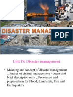 Disaster Management