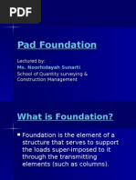 Pad Foundation