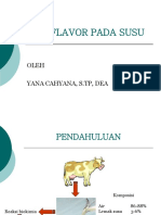 Off-Flavor Pada Susu